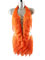 Brona-robe de danse latine orange