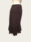 RJ020-elegant latin tango dance skirt with pleated design 