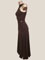 Aya ballroom practice dance gown-Black