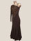 Celia black lace ballroom practice dance gown