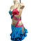 Salma latin dance dress-size 6