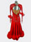 Elyna red ballroom dance dress, in stock size 38/40/42