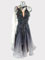 Black swan elegant ballroom dance dress, in stock size 34/36/38