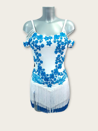 Olinda latin fringe dress  XS/S/M in stock