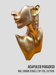 Vanity collection-design II Ballroom stones earrings