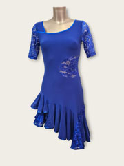 Salamanca-Sexy lace latin dance dress with sleeves