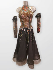Madame de Pompadour robe de danse standard size XS/S