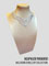 AC0527 Crystal white necklace 