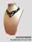 AC0528 Black jetAB necklace 