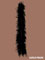 Orstrich feather 6ply Black