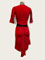 RJ017R-Red tango skirt 