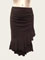 RJ020-elegant latin tango dance skirt with pleated design 