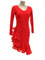 Stella latin dance dress-red