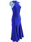 Aya blue ballroom practice dance gown