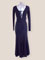 Iva black ballroom practice dance gown