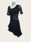 Salamanca - Robe de danse latine en dentelle sexy avec manches