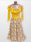 Sorrento yellow lemon ballroom dance dress size M/L in stock