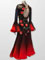 Tulip noir/ ballroom standard dance dress-size M/L