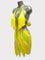 Lelia, robe de danse latine fluo jaune taille S/M en stock