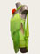 Eliana fluo green latin fringe dress 
