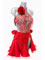 Manon, leopard latin dance dress 