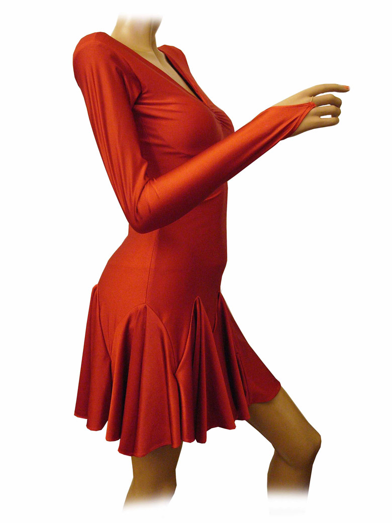 Pomegranate: One piece dress Practice dancewear Women - Acapulco Paradiso