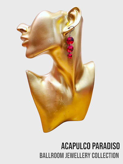 Vanity collection-design 4 Ballroom stones earrings