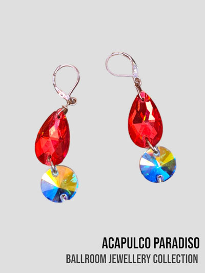 Vanity collection-design 5 Ballroom stones earrings