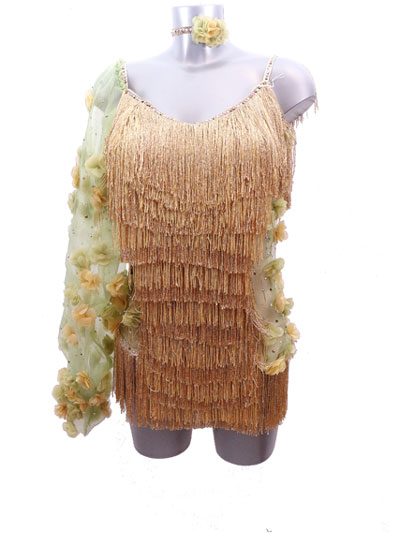Champagne robe de danse taille XS/S