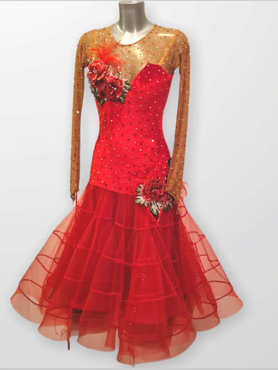 Ksenia ballroom standard dance dress-size M/L