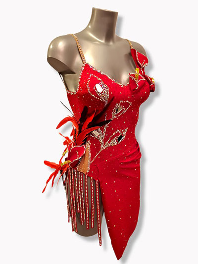 robe de danse latine taille S/M