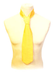 Men's tie-yellow