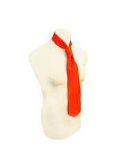 Mens' tie-red