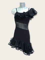 Veronika,Latin chacha dance practice dress