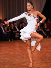 Carla latin dance dress size S/M