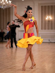 Coralie robe de danse latine XS/S