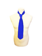 Mens' tie-blue